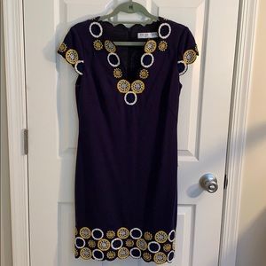 TRINA TURK navy dress